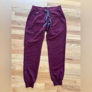 FIGS High Waisted Zamora Jogger Scrub Pants Petite Length